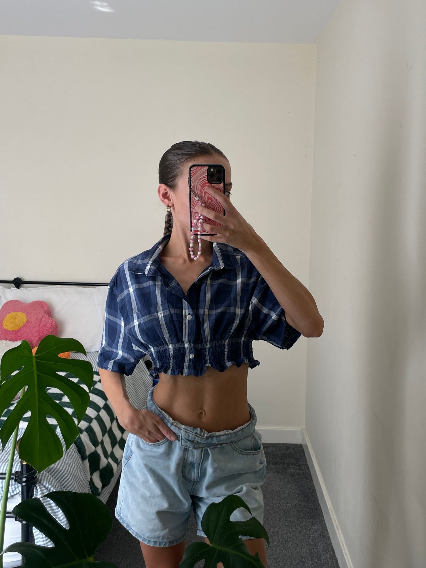 Rayne shirred shirt | uk 6/8-10