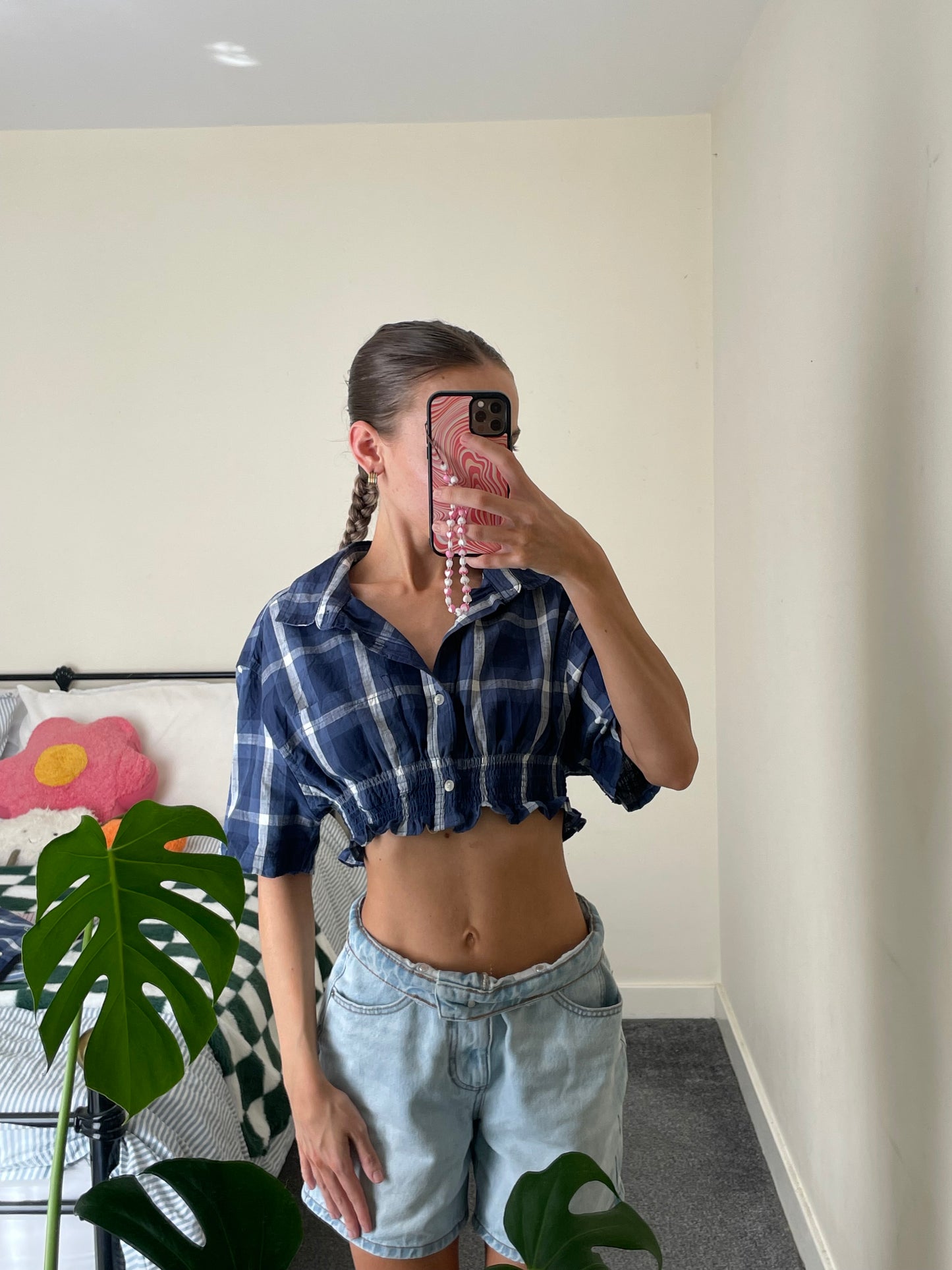 Rayne shirred shirt | uk 6/8-10