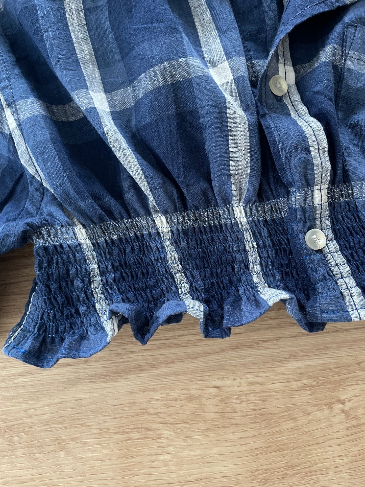 Rayne shirred shirt | uk 6/8-10