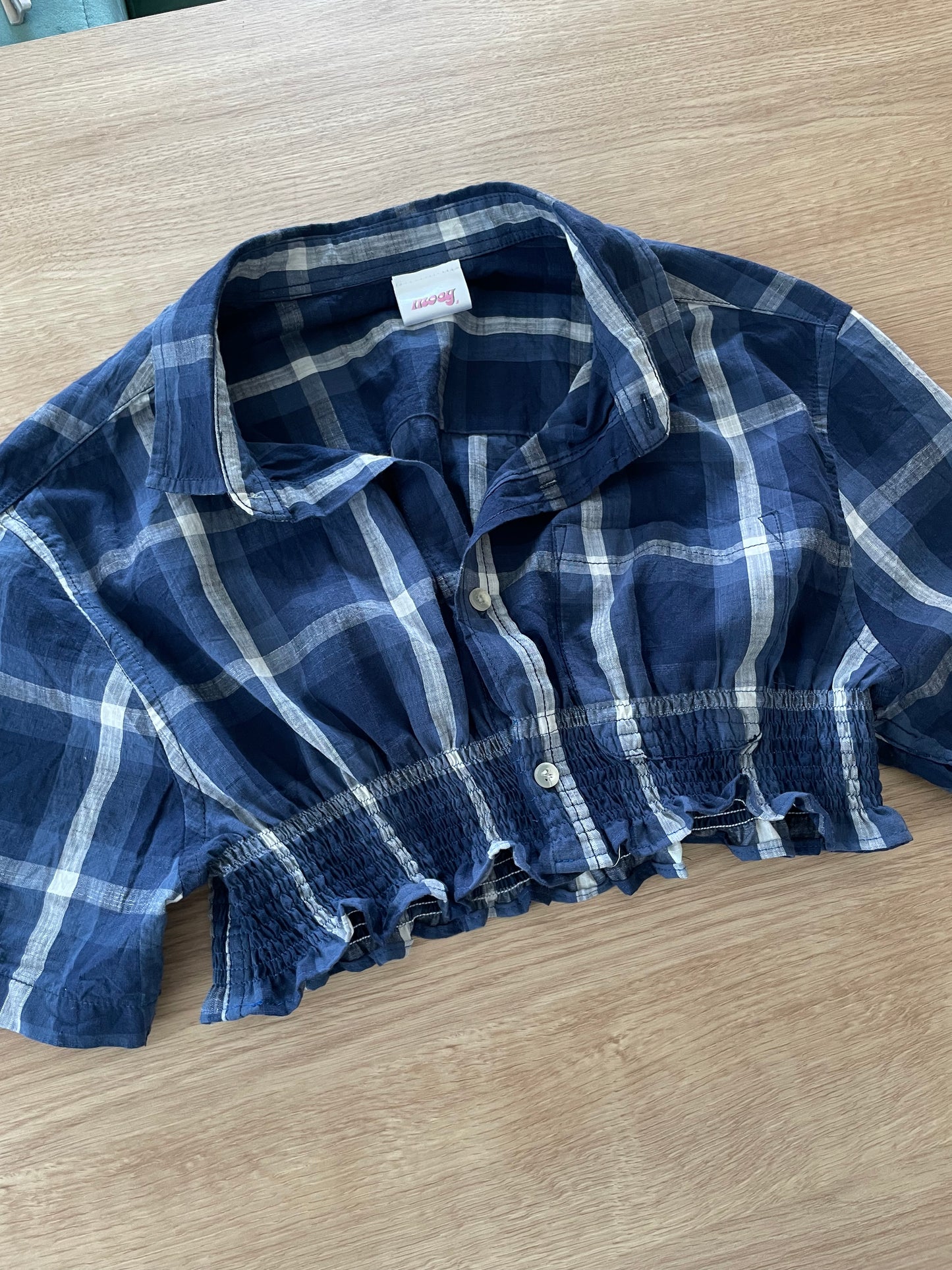 Rayne shirred shirt | uk 6/8-10