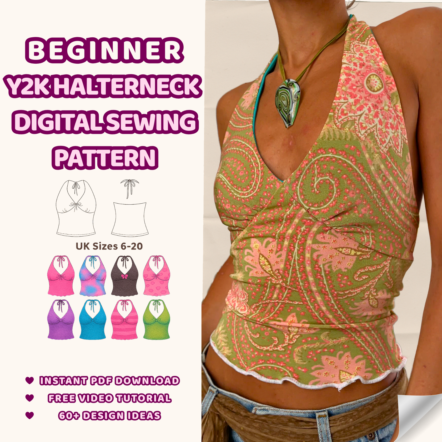 New to sewing? This beginner-friendly pattern is designed to help you ...
